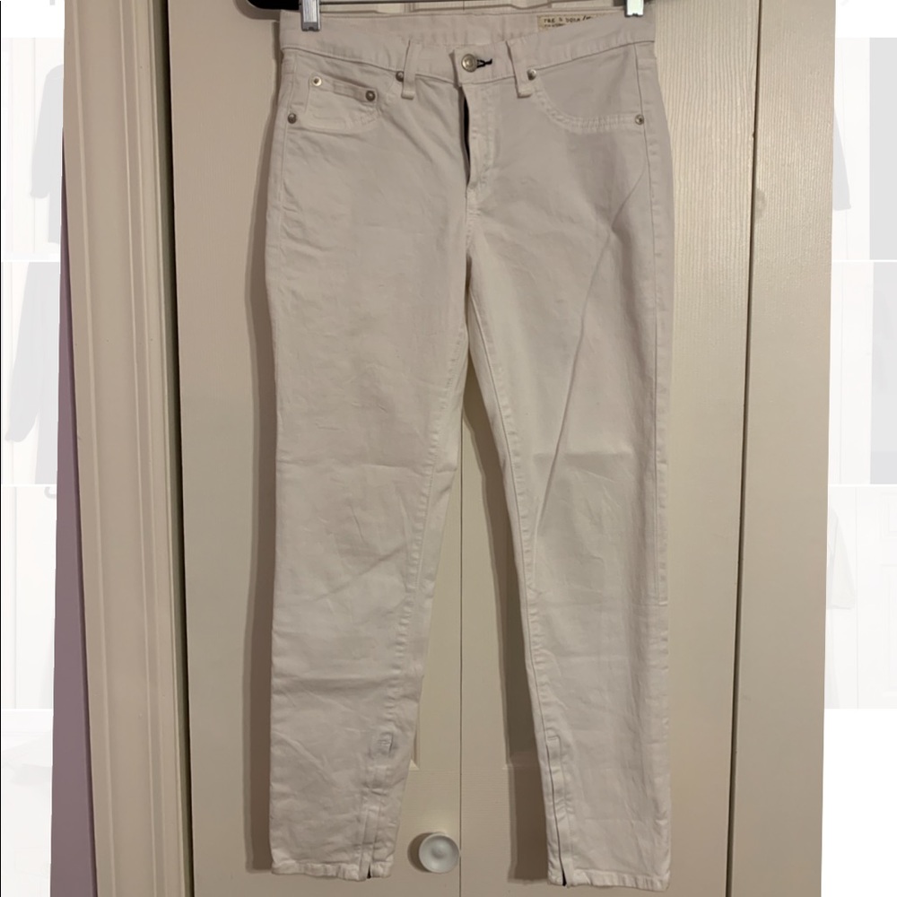 White jeans
